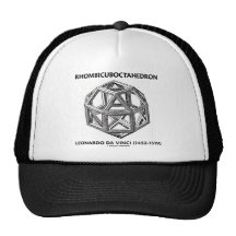 Rhombicuboctahedron (Leonardo da Vinci) Casquettes