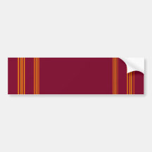 RICH Golden Streak Borders Bumper Stickers