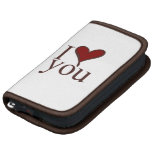 Rickshaw de coeur de rouge je t'aime agenda folio