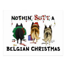 Rien n'aboutent Noël belge Carte Postale