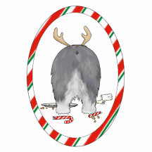 Rien n'aboutent un ornement de Noël de chien de be Découpages En Acrylique
