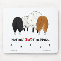 Rien n'aboutent vivant en troupe Mousepad - Shelti Tapis De Souris