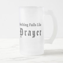 Rien n'échoue comme la prière tasse à café