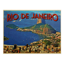 Rio de Janeiro Brésil Carte Postale