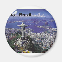 Rio de Janeiro du Brésil (St.K.) Aimants Pour Réfrigérateur