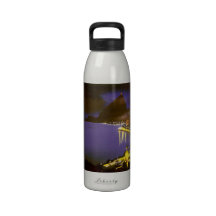 Rio de Janeiro vintage, Brésil la nuit Bouteille