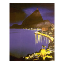 Rio de Janeiro vintage la nuit Bristols