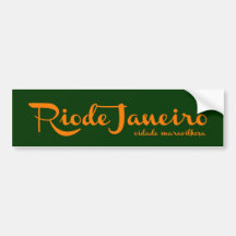 Rio Rio la ville de merveille Autocollant Pour Voiture