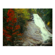 Ripley tombe la cascade blanche d'automne de monta carte postale
