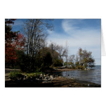 Rivage de Blank_Lake Simcoe Carte