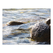 Rivage rocheux art photographique