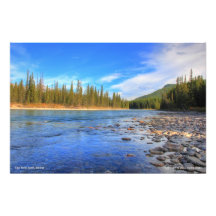 Rivière d'arc, Banff, Alberta Photographe