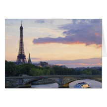 Rivière la Seine Carte De Vœux