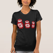 Riyah-Li conçoit la poupée trois d'emboîtement T-shirts