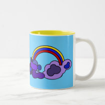 Riyah-Li conçoit le rétro arc-en-ciel tasses