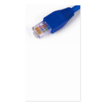 rj45 - connecteur de réseau informatique modèle de carte de visite