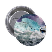 RMS Titanic et peinture d'iceberg Badge