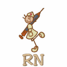 RN - Infirmier autorisé mignon Polos Avec Broderie