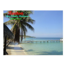 Roatan, îles de baie, Honduras Carte Postale