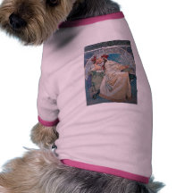 Robe bleue de dame de hyacinta de princesse de Muc Manteau Pour Chien