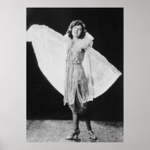 Robe de style d'aileron, les années 1920 poster