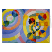 Robert Delaulay - formes circulaires Carte De Vœux