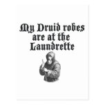 Robes longues de druide cartes postales