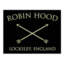 Robin Hood de locksley cartes postales