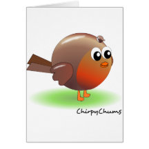 Robin mignon cartes