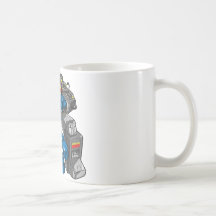 Robot de hip hop tasse