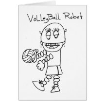 Robot de volleyball cartes