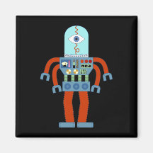Robot effrayant de globe oculaire magnets
