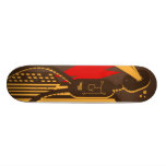 Robot isolé skateboards customisés