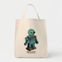 Robot non inclus à télécommande sac fourre-tout