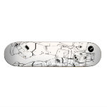 Robot Plateau De Planche À Roulettes