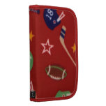 Roche 2 d'hockey et de football pochettes folios