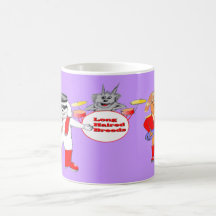 roche aux cheveux longs de races - littéralement mugs