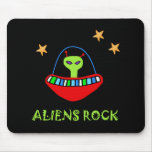 roche d'aliens ! tapis de souris