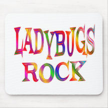 Roche de coccinelles tapis de souris