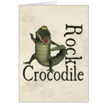 Roche de crocodile carte