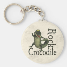 Roche de crocodile porte-clés