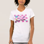 Roche de damier t-shirts