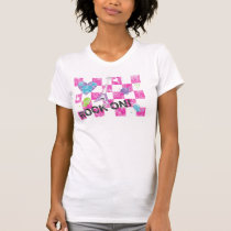 Roche de damier t-shirts