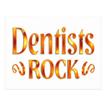 Roche de dentistes cartes postales