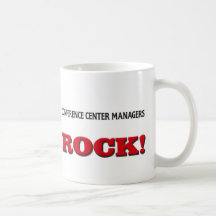 Roche de directeurs de centre de conférences tasses à café