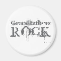 Roche de grands-pères aimants pour réfrigérateur