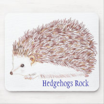 Roche de hérissons tapis de souris