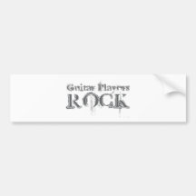 Roche de joueurs de guitare adhésifs pour voiture