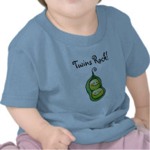 Roche de jumeaux t-shirt