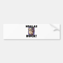 Roche de koala autocollant pour voiture